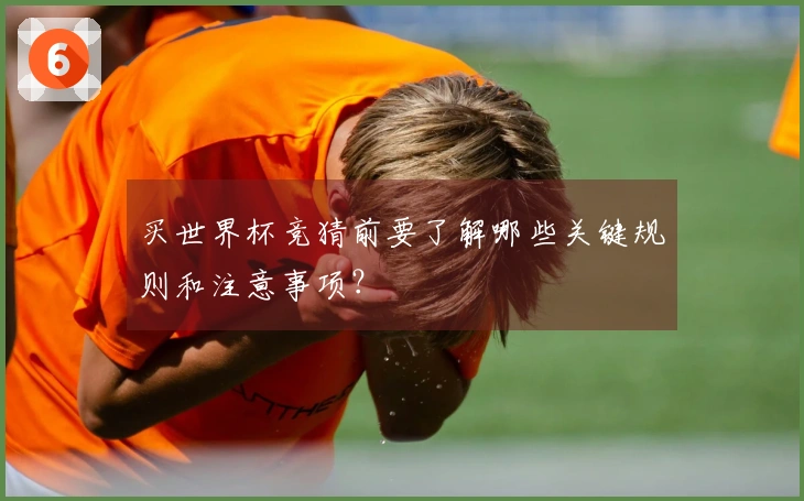 买世界杯竞猜前要了解哪些关键规则和注意事项？